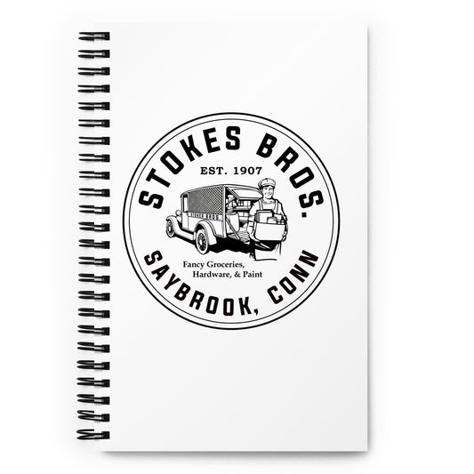 Stokes Bros. Spiral notebook